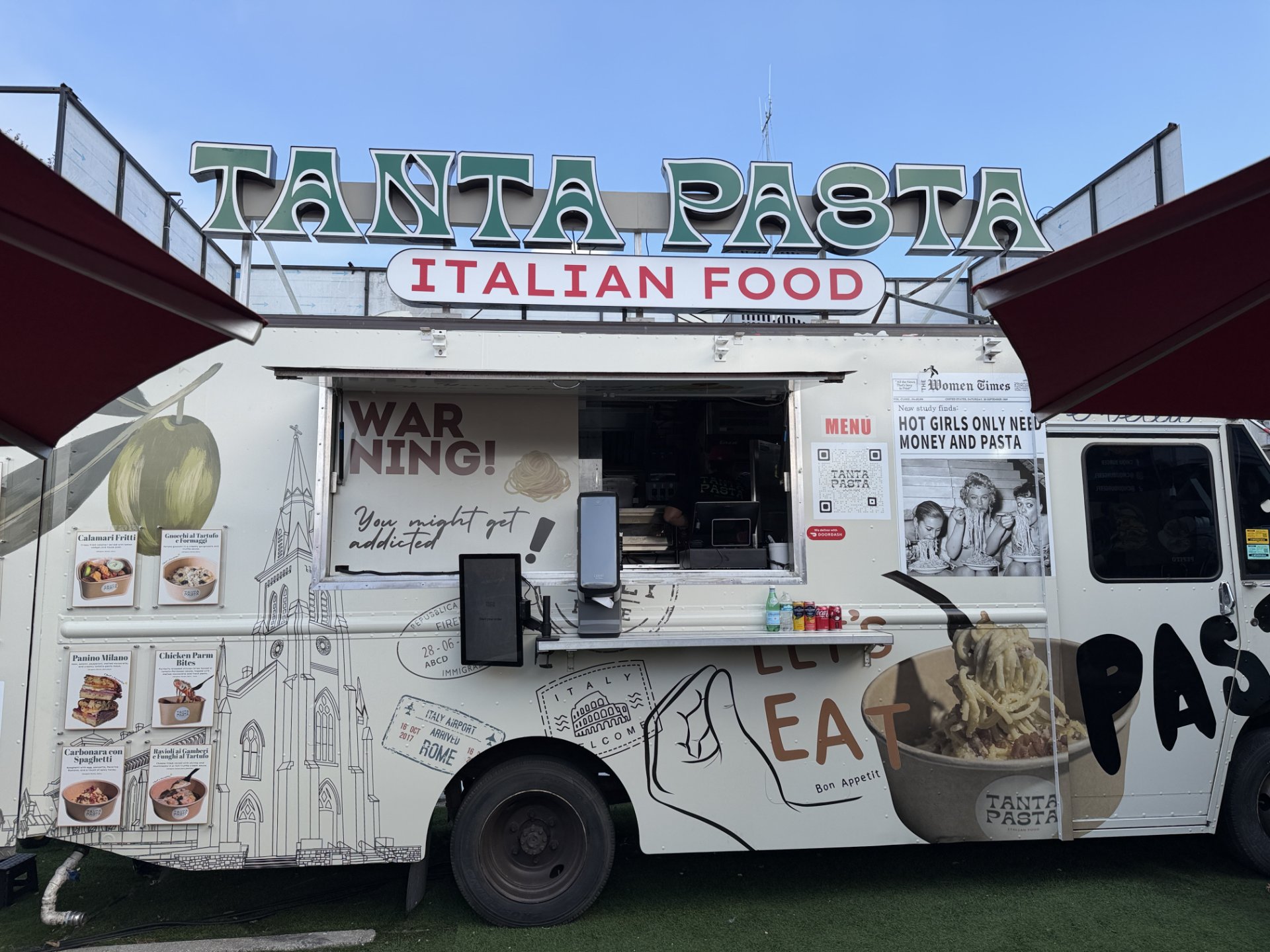 Tanta Pasta food truck at World Food Trucks Kissimmee