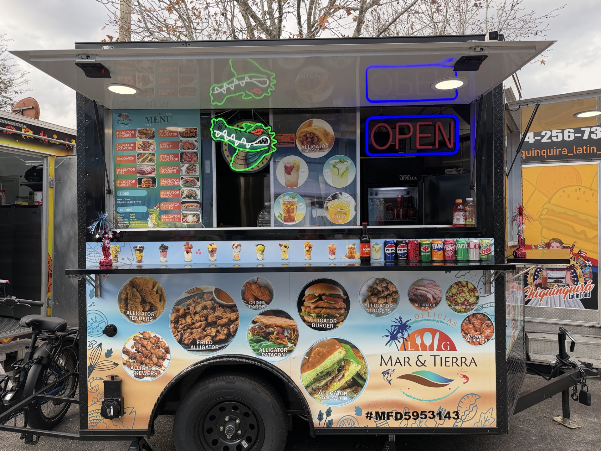 Juancho's Flavor food truck at World Food Trucks Kissimmee