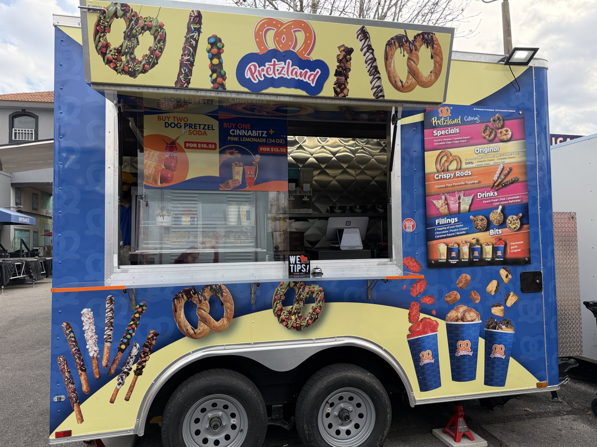 Pretzels Pretzland food truck at World Food Trucks Kissimmee