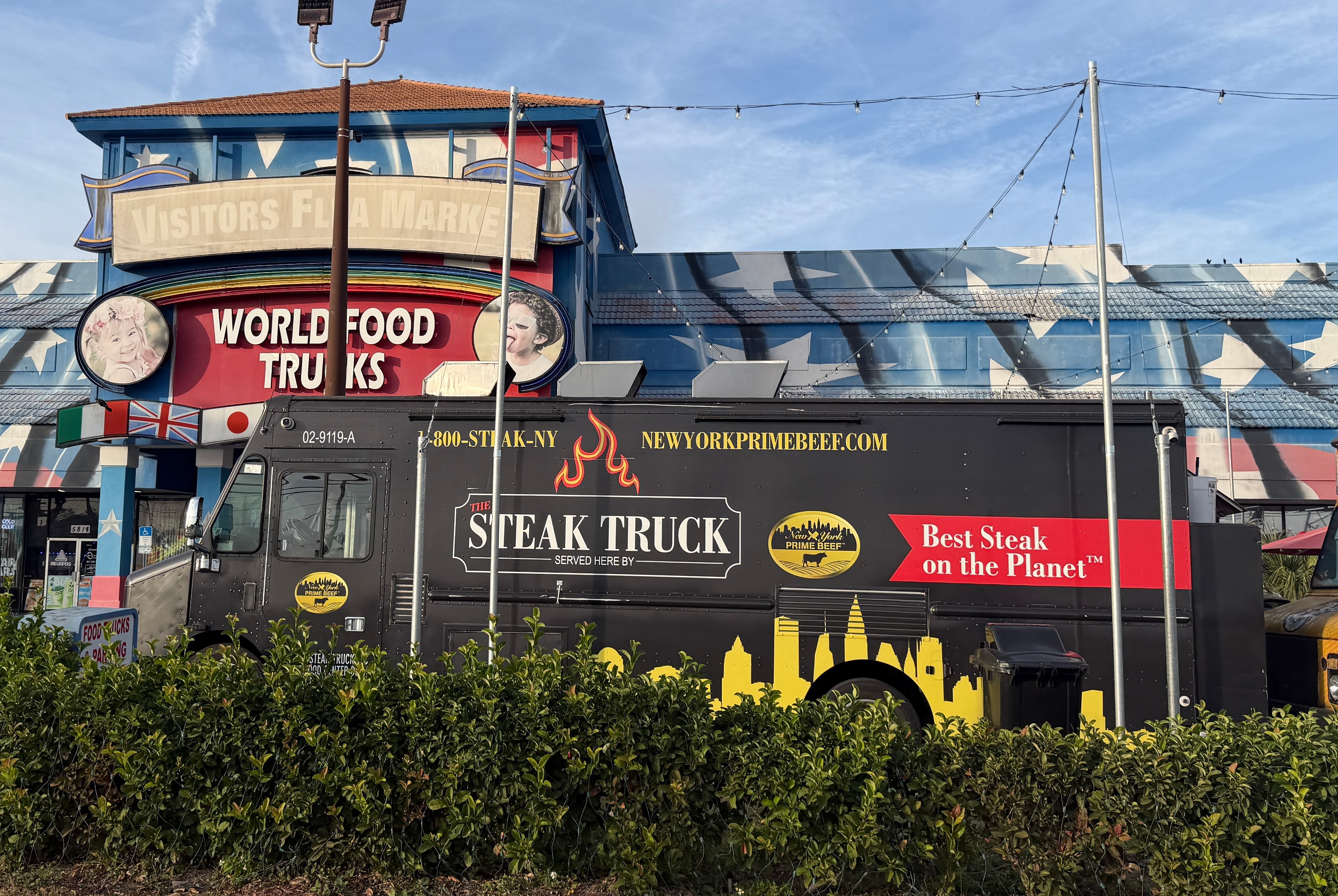 The Steak Truck food truck at World Food Trucks Kissimmee