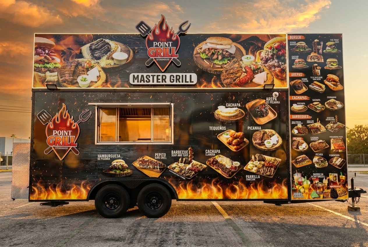 Point Grill food truck at World Food Trucks Kissimmee