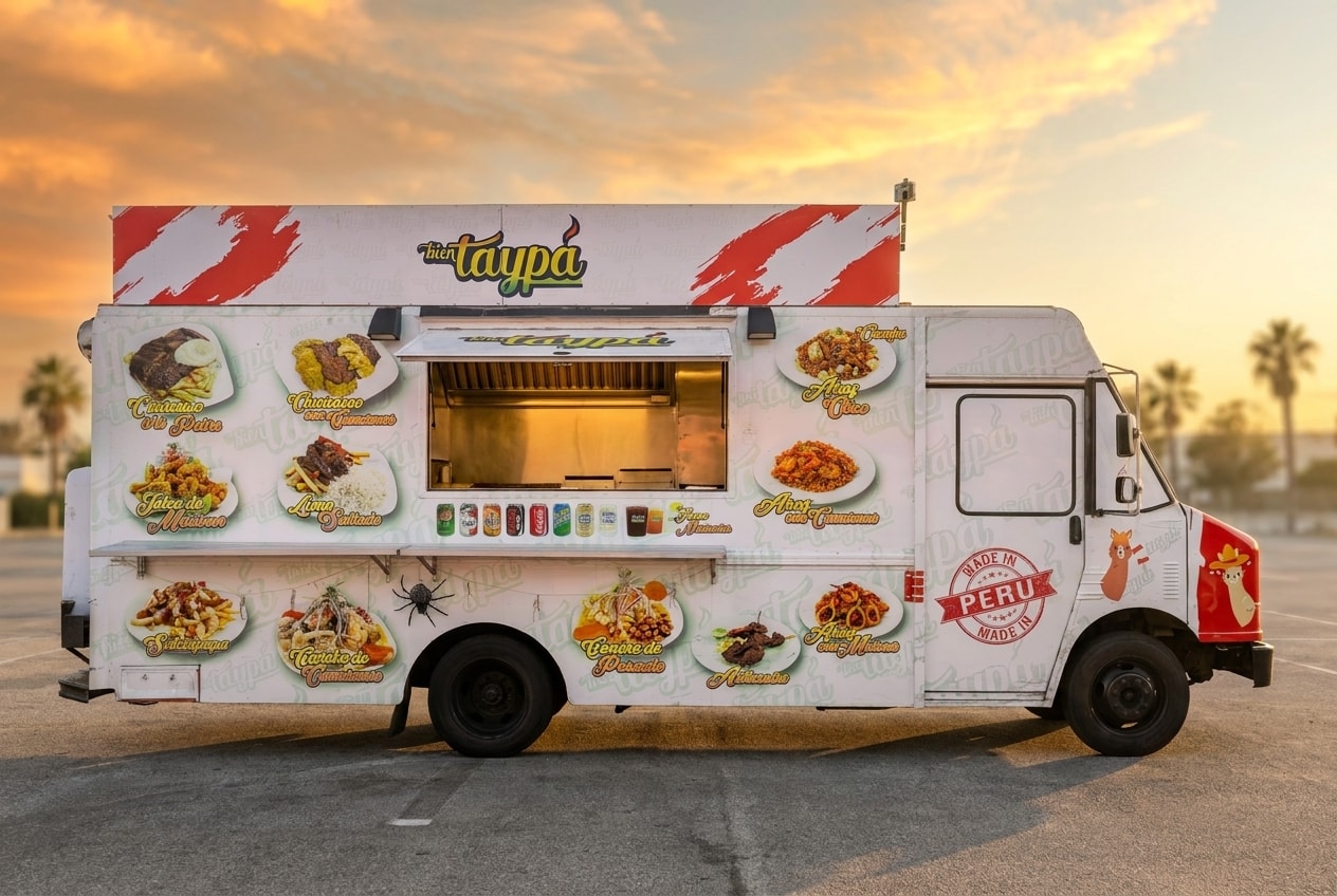 Bien Taypa food truck at World Food Trucks Kissimmee