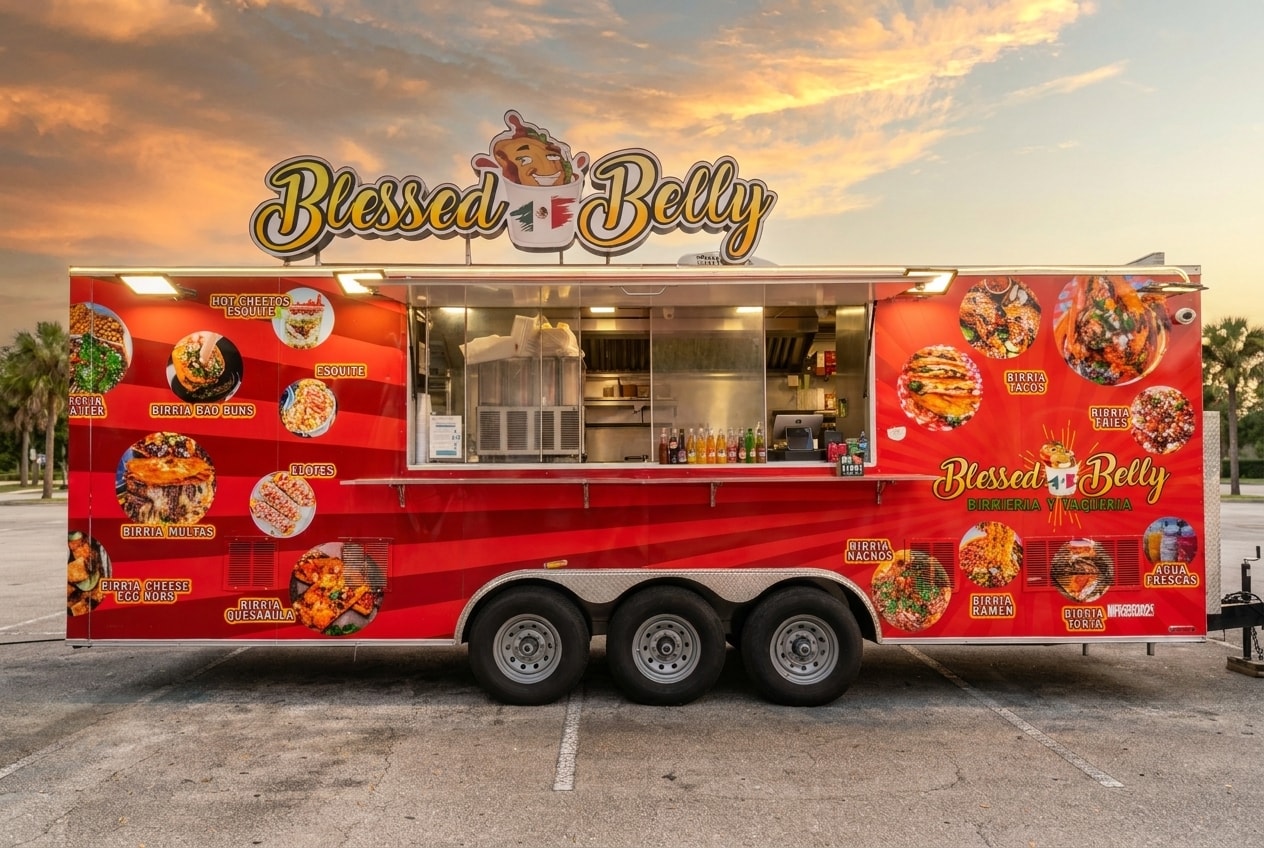Blessed Belly 1 food truck at World Food Trucks Kissimmee