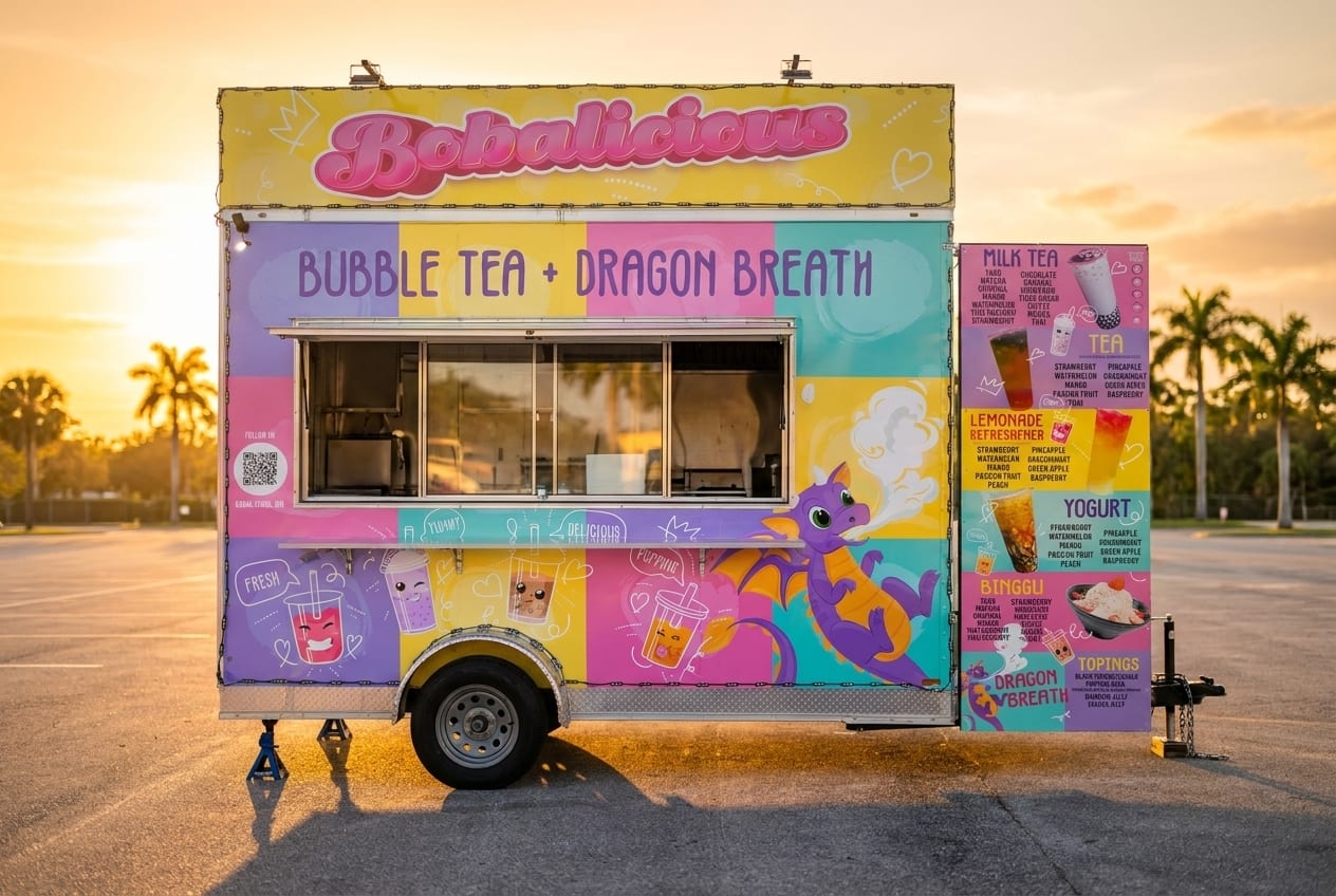 Bobalicious — Bubble Tea food truck at World Food Trucks