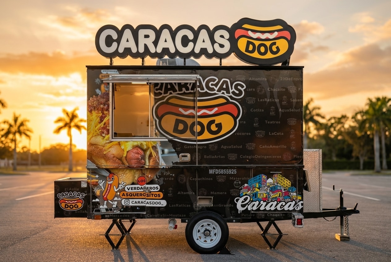 Caracas Dog food truck at World Food Trucks Kissimmee