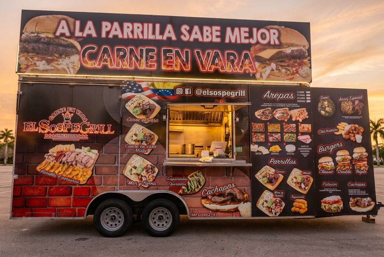 El SospeGrill food truck at World Food Trucks Kissimmee