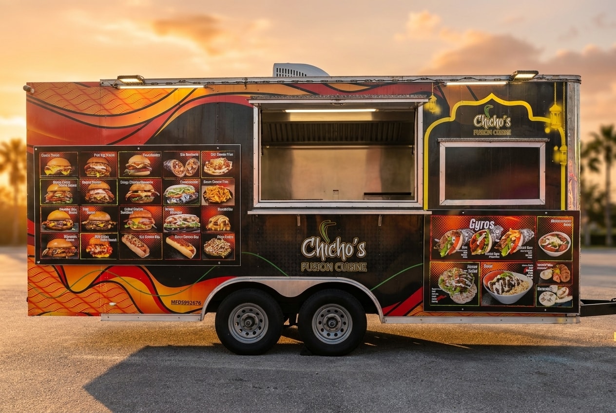 Chichos Fusion Cuisine food truck at World Food Trucks Kissimmee