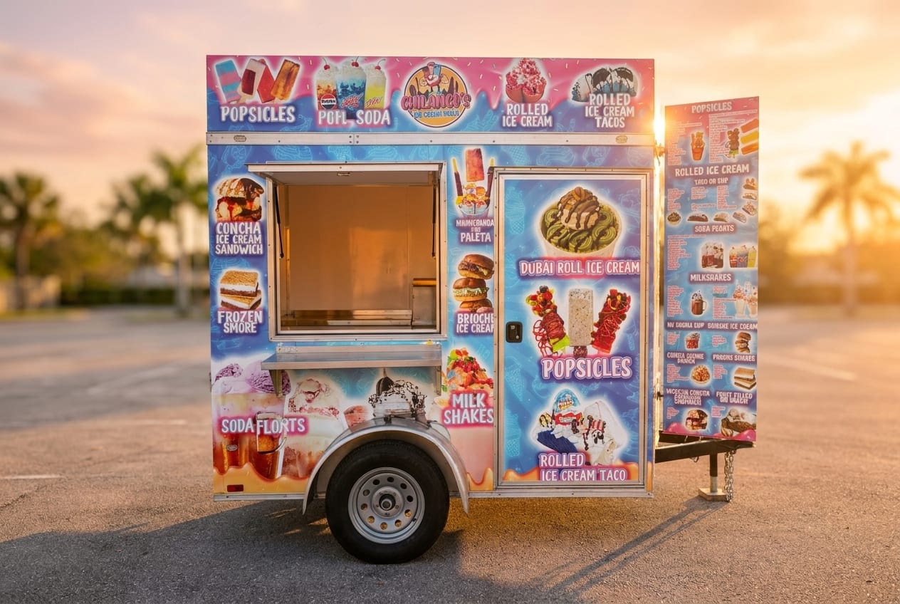 Chilangos Roll — Rolled Ice Cream food truck at World Food Trucks