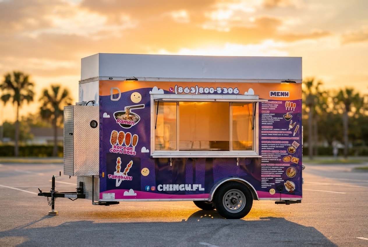 Chingu food truck at World Food Trucks Kissimmee