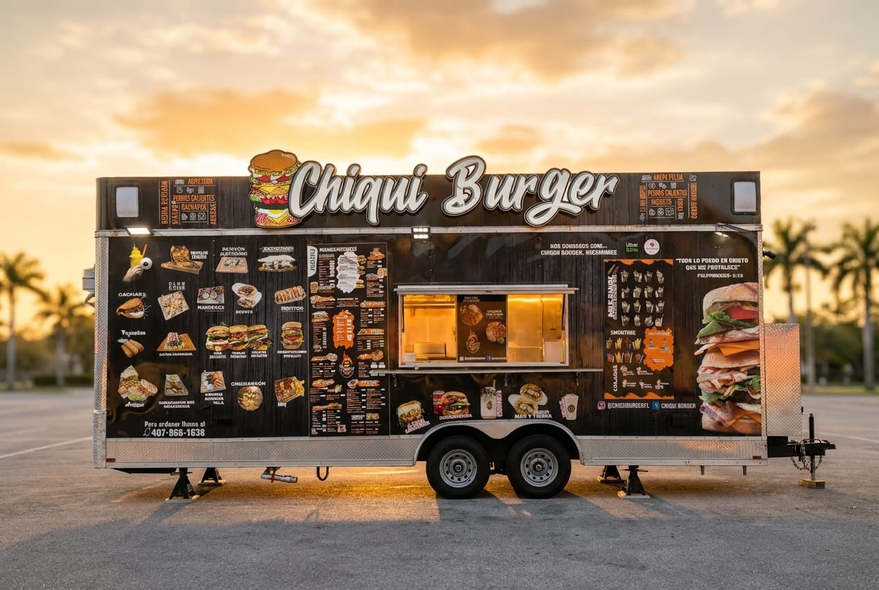 Chiqui Burger — Burgers food truck at World Food Trucks