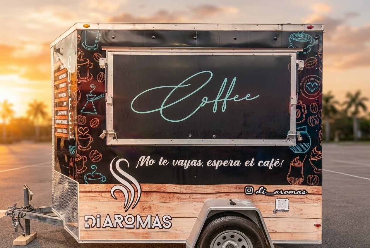 Di Aromas food truck at World Food Trucks Kissimmee