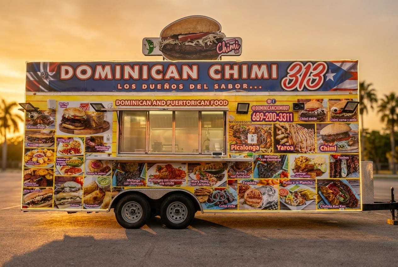 Dominican Chimi 809 — Dominican food food truck at World Food Trucks