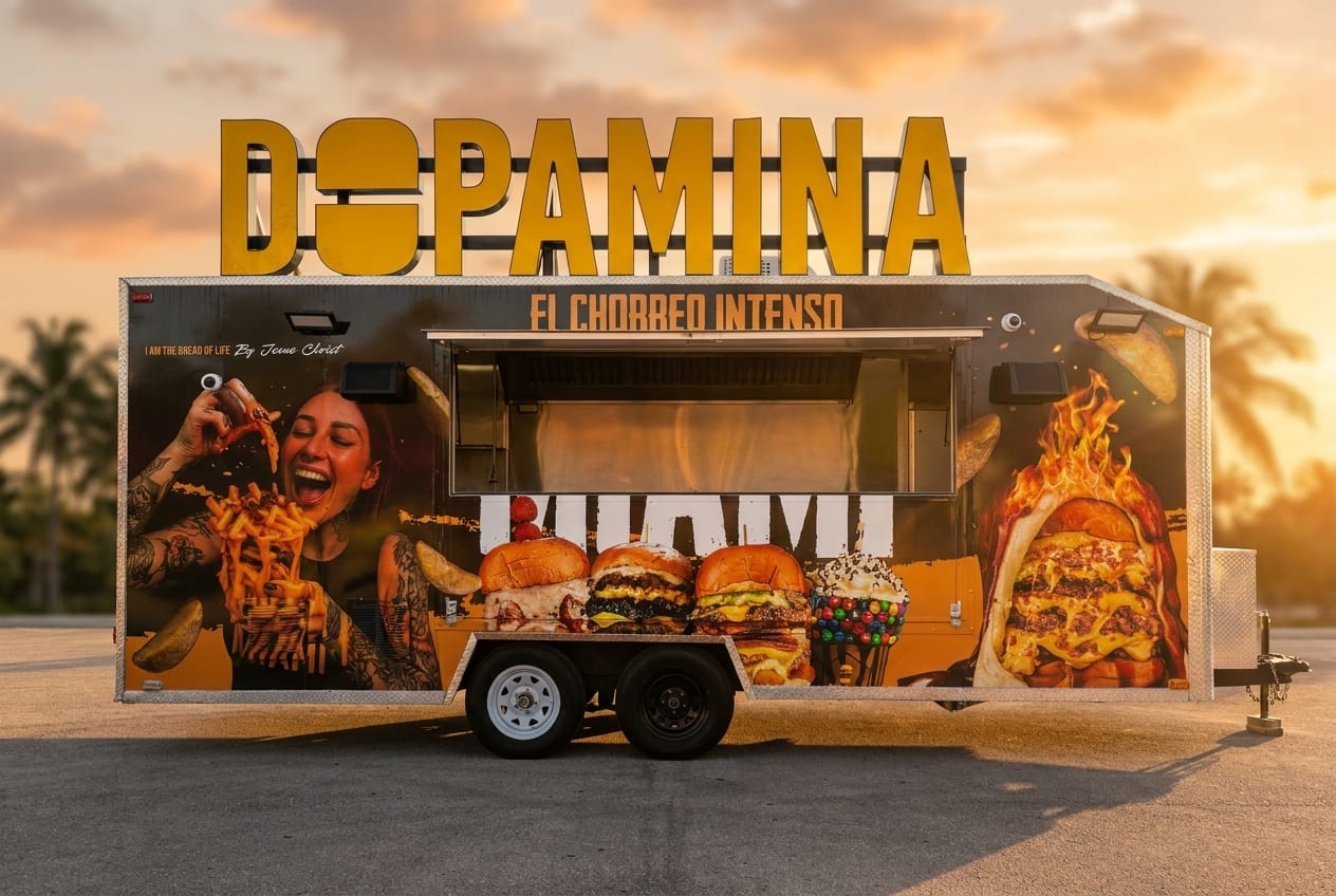 Dopamina — Big Burgers food truck at World Food Trucks