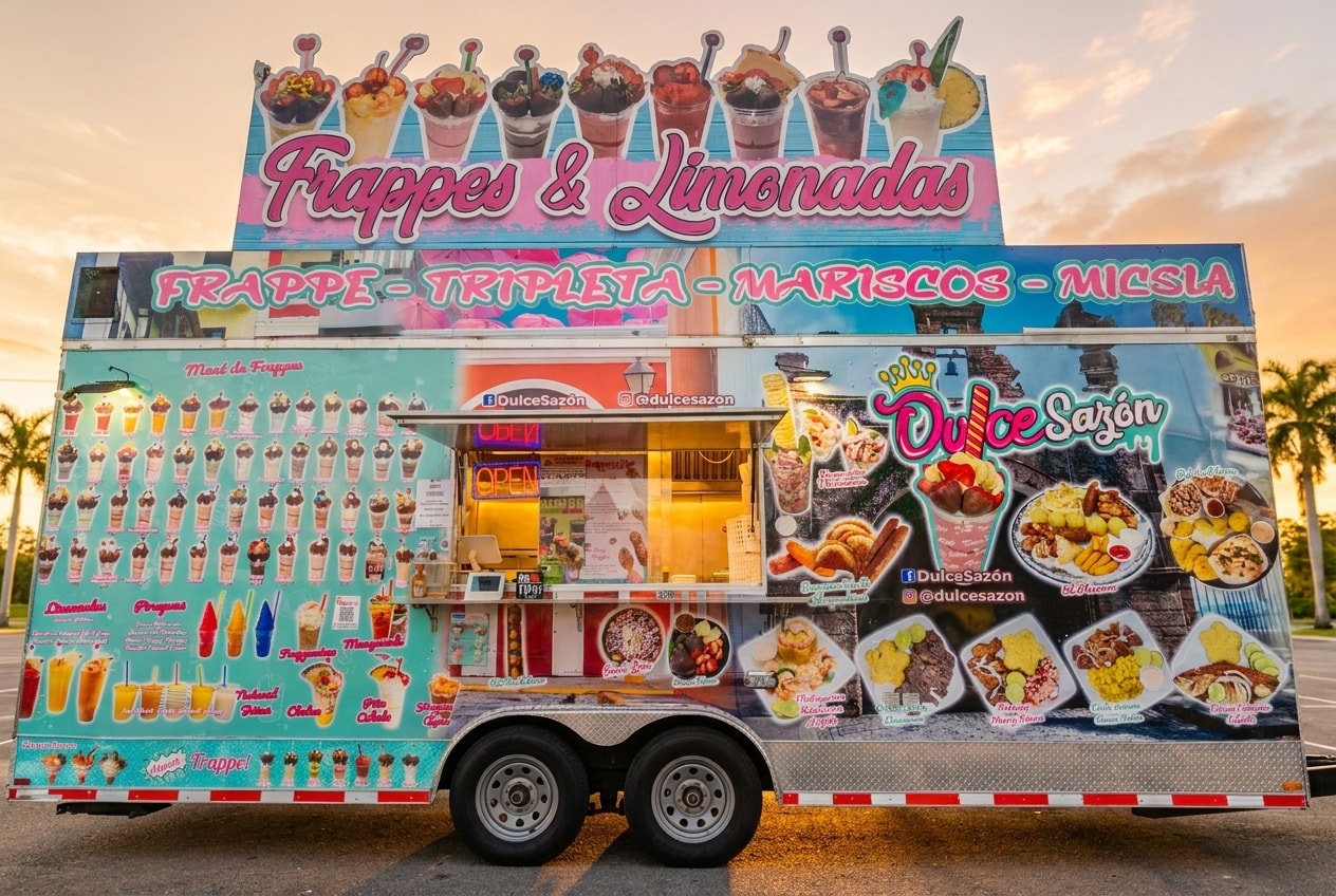 Dulce Sazon food truck at World Food Trucks Kissimmee