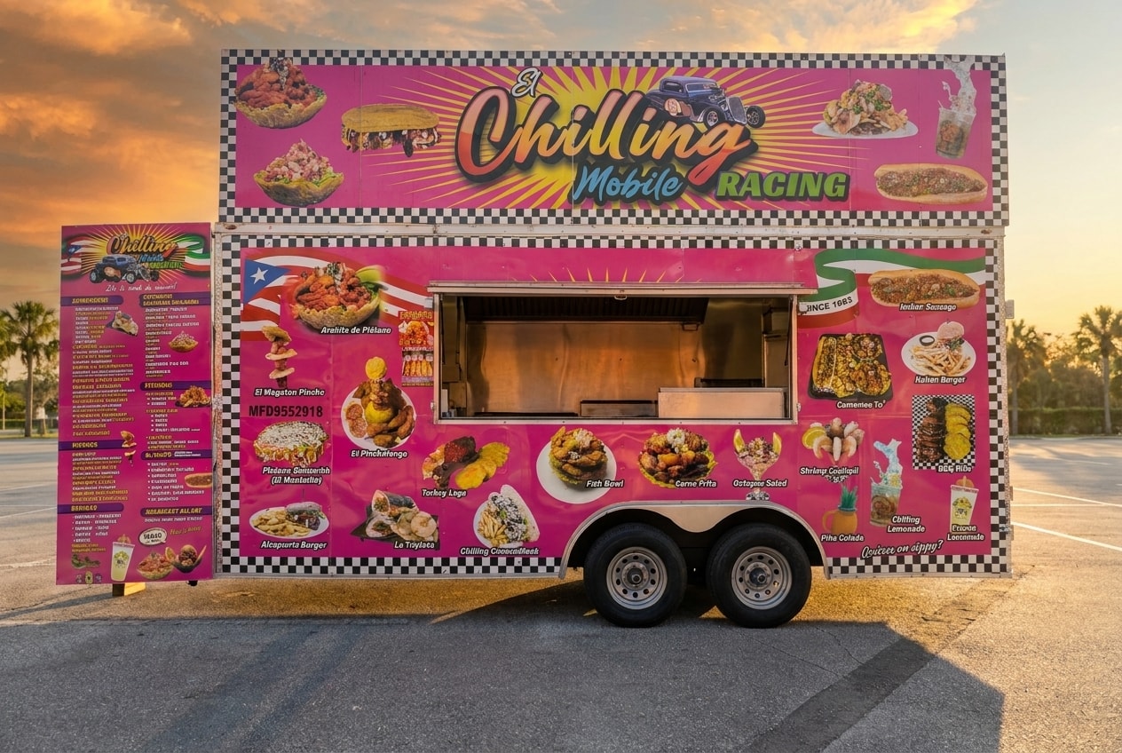 El Chilling Mobile food truck at World Food Trucks Kissimmee