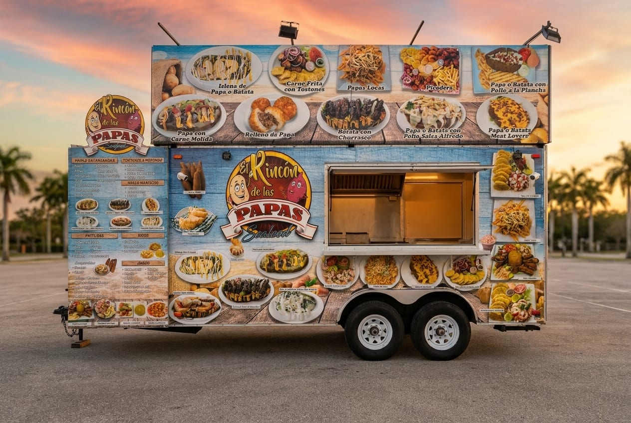 El Rincon De La Papas — Loaded Potatoes food truck at World Food Trucks