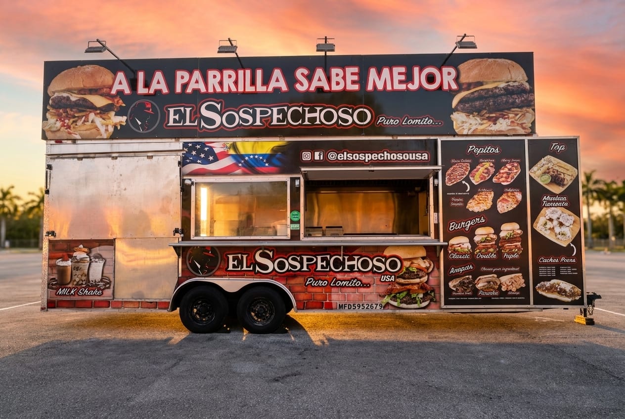 El Sospechoso — Venezuelan food truck at World Food Trucks