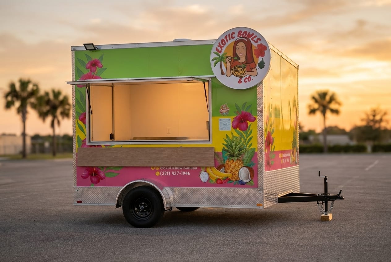 Exotic Bowls — Acai / Fruit Bowls food truck at World Food Trucks