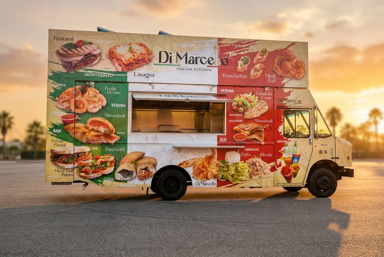 Ferrari City Food — pasta food truck at World Food Trucks