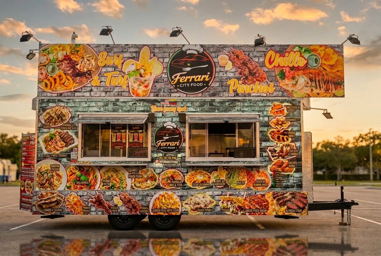 Ferrari City Food food truck at World Food Trucks Kissimmee