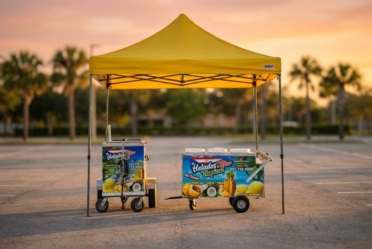 Helados Rico Tropical food truck at World Food Trucks Kissimmee