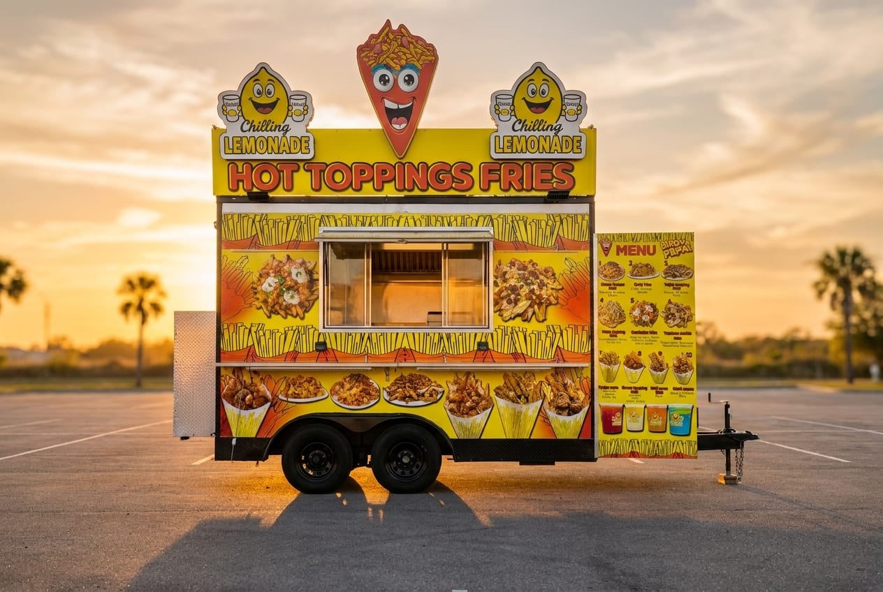 Hot Toppings Fries — Loaded Fries food truck at World Food Trucks