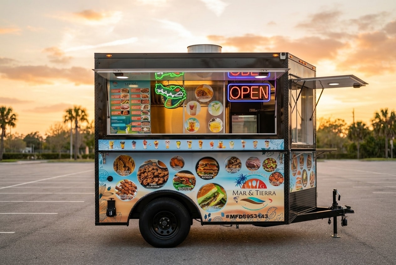 Juancho's Flavor food truck at World Food Trucks Kissimmee