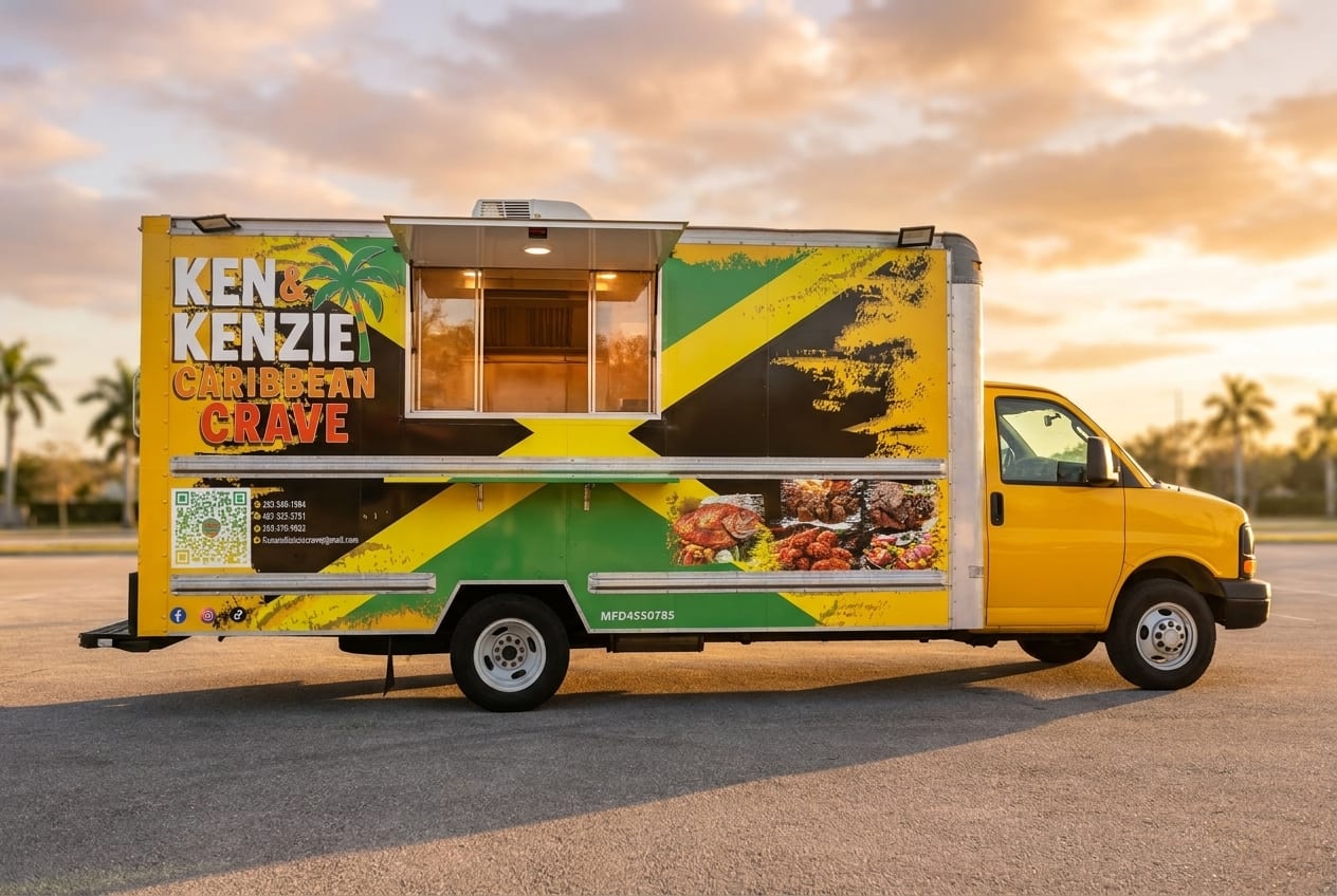 Ken & Kenzie Caribbean Crave — Caribbean food truck at World Food Trucks