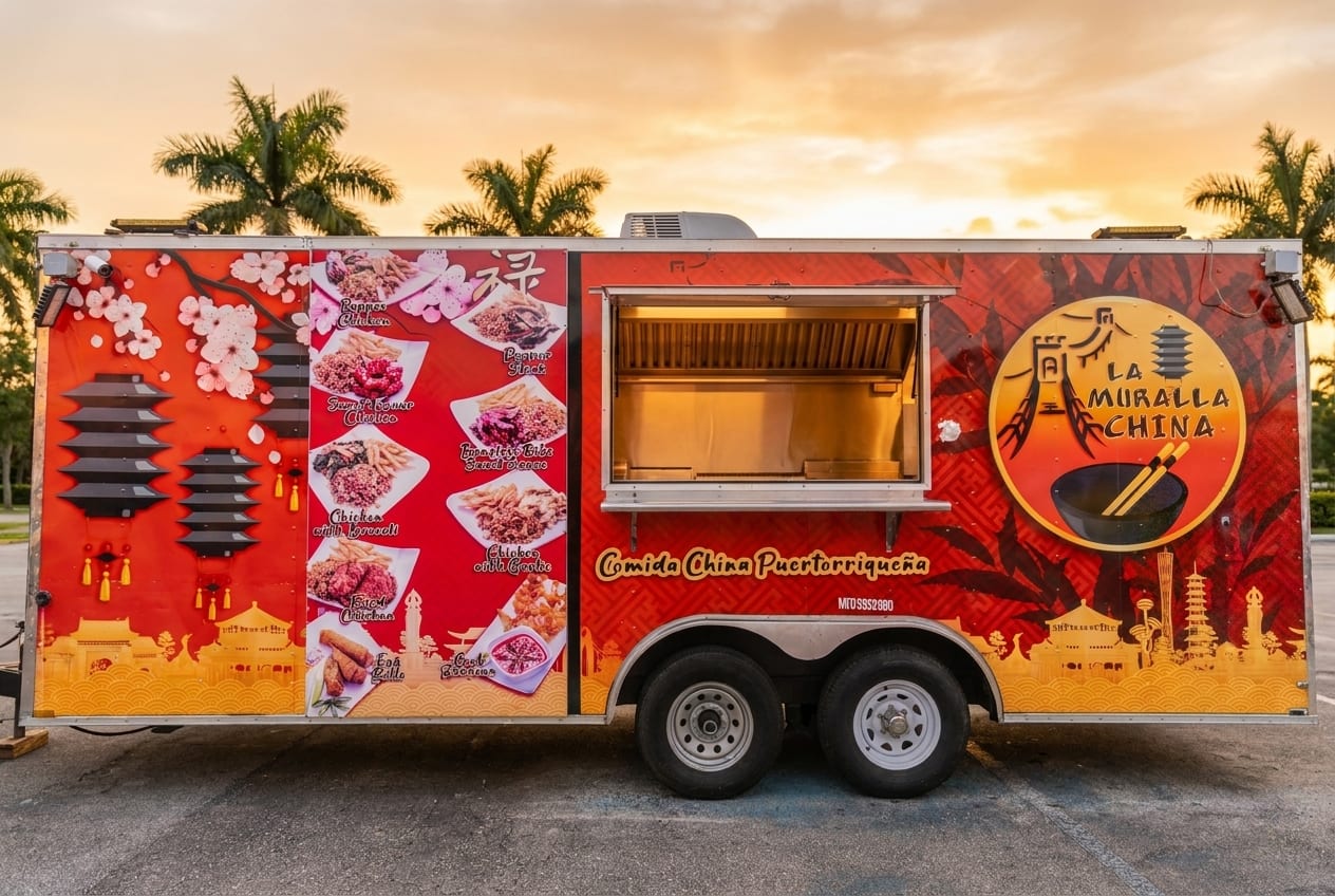 La Muralla China — Chinese / Fusion food truck at World Food Trucks