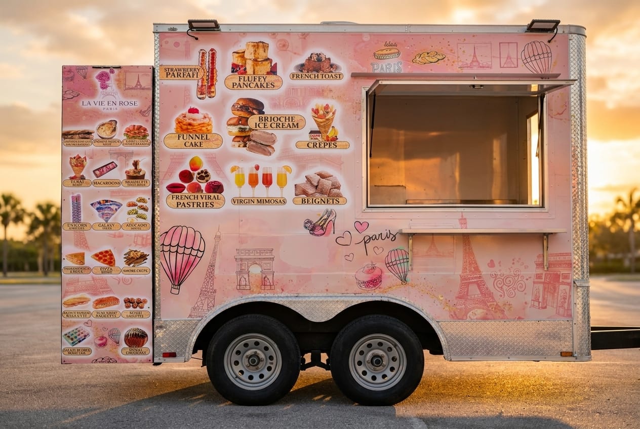 La Vie En Rose — Crepes / Cafe food truck at World Food Trucks