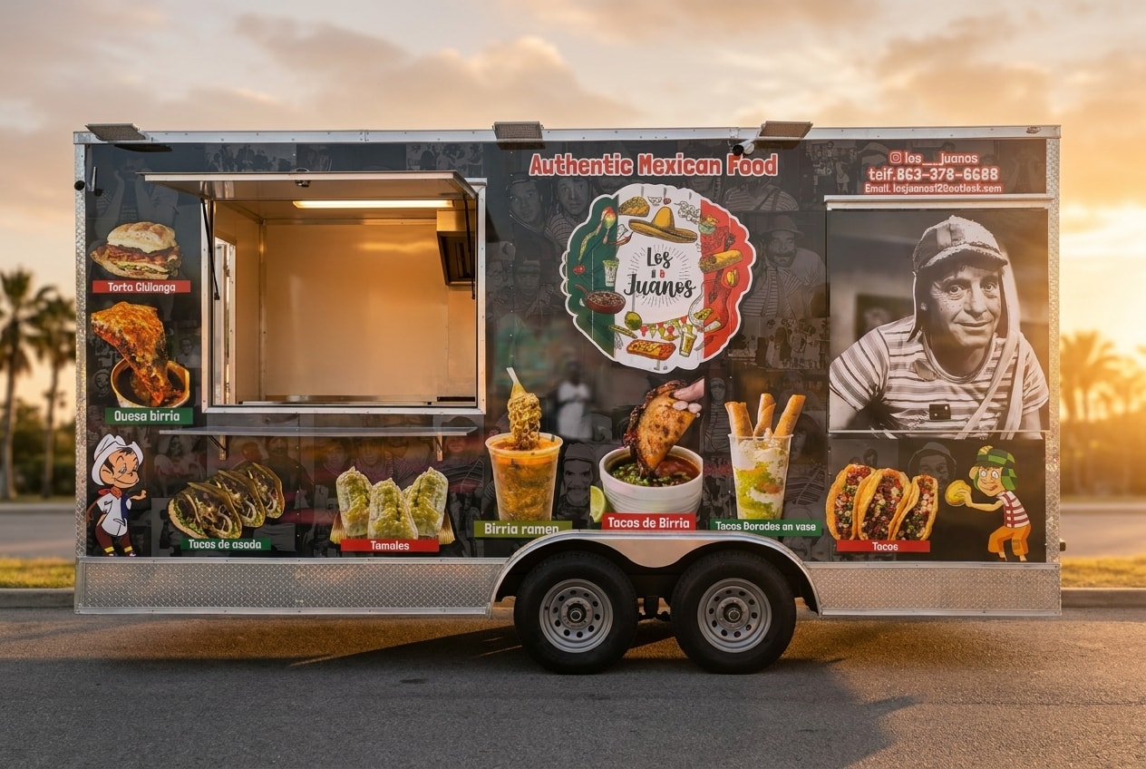 Los Juanos Vegan Food food truck at World Food Trucks Kissimmee
