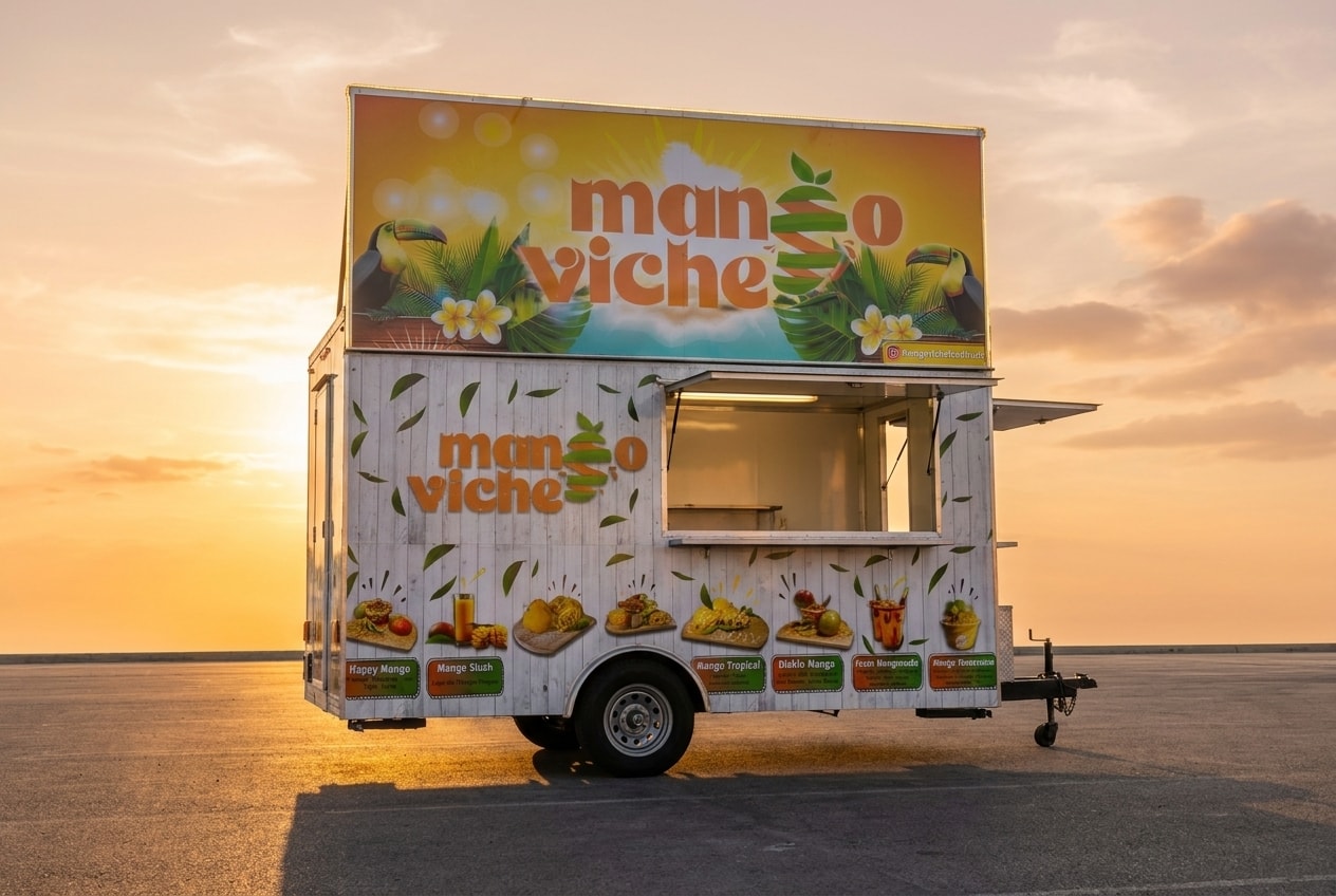 Mango Viche food truck at World Food Trucks Kissimmee
