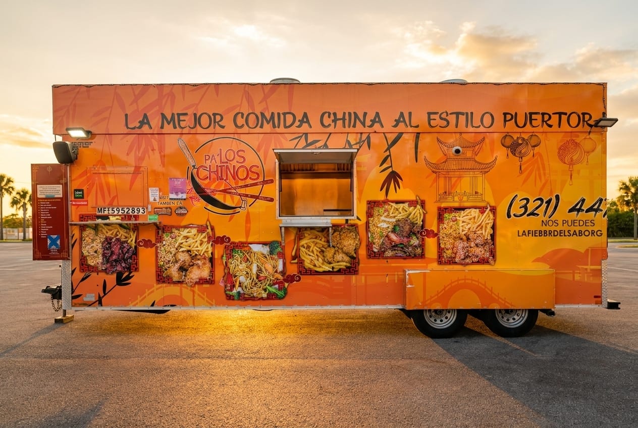 Pa Los Chinos — Chinese & PR Fusion food truck at World Food Trucks