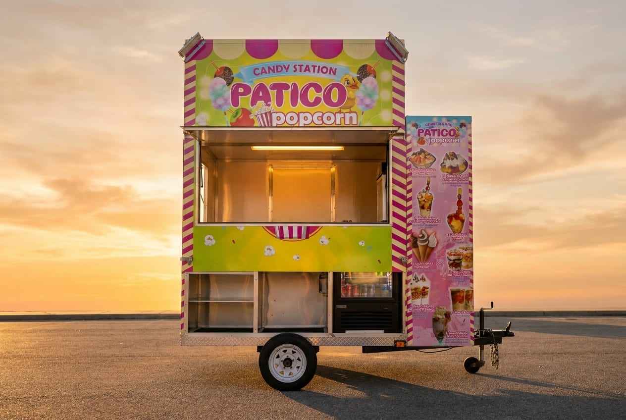 Patico Popcorn — Popcorn / Candy food truck at World Food Trucks