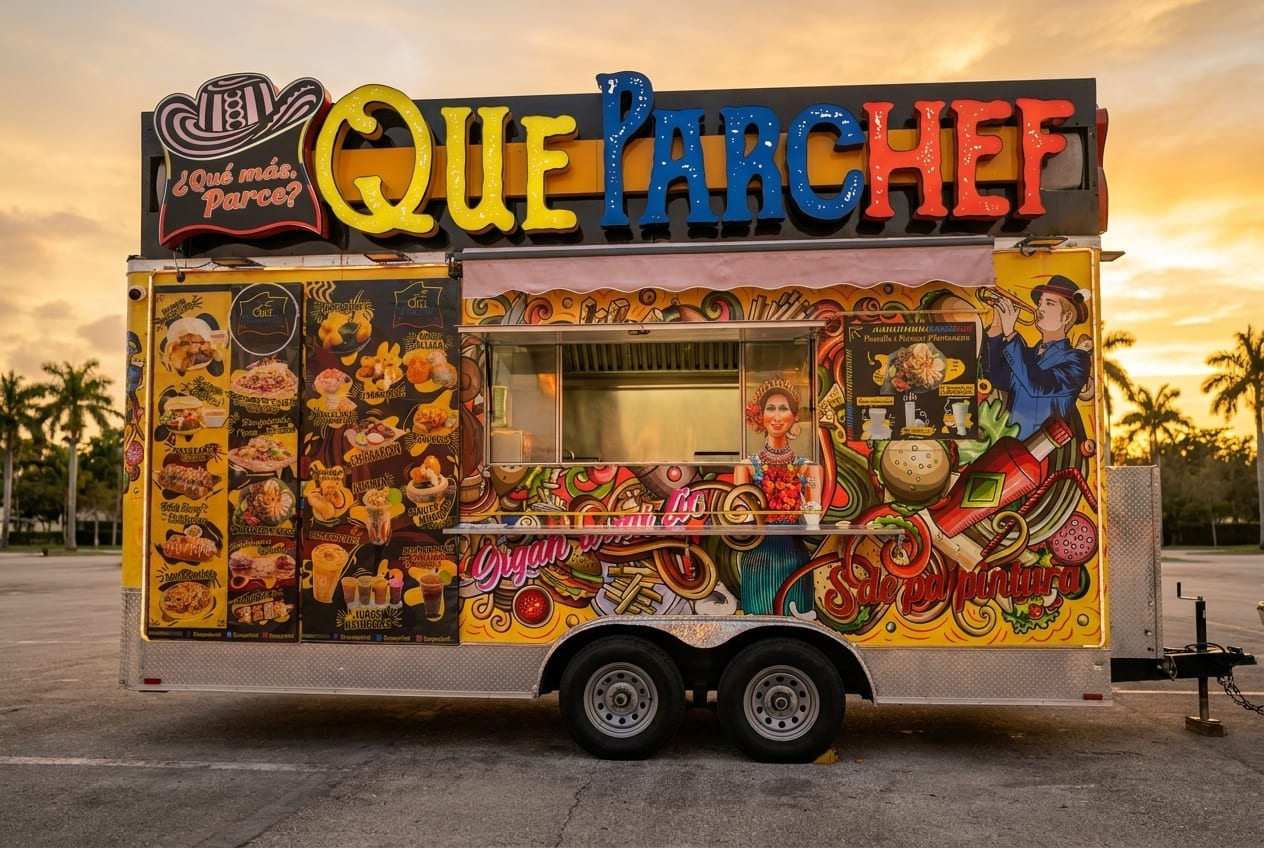 Que Parchef — Colombian / Fast Food food truck at World Food Trucks