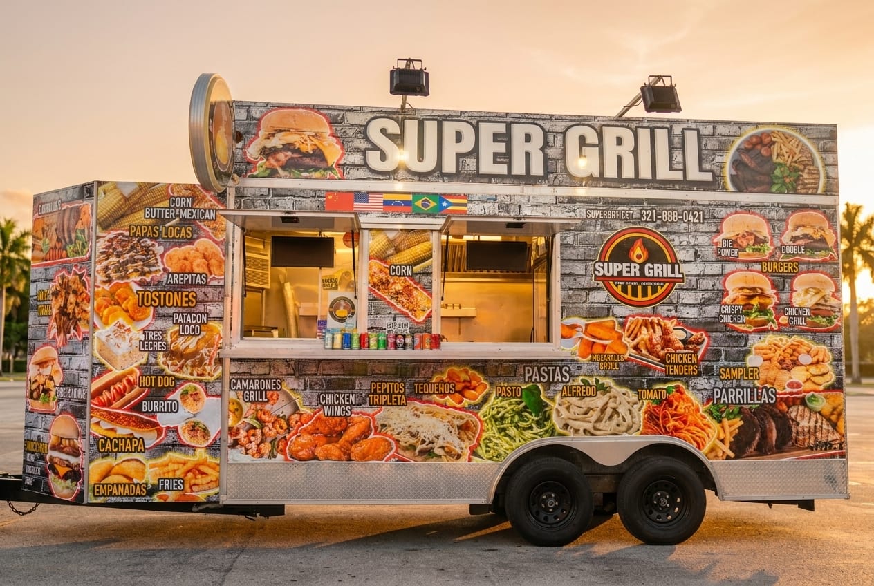 Super Grill — Venezuelan food truck at World Food Trucks