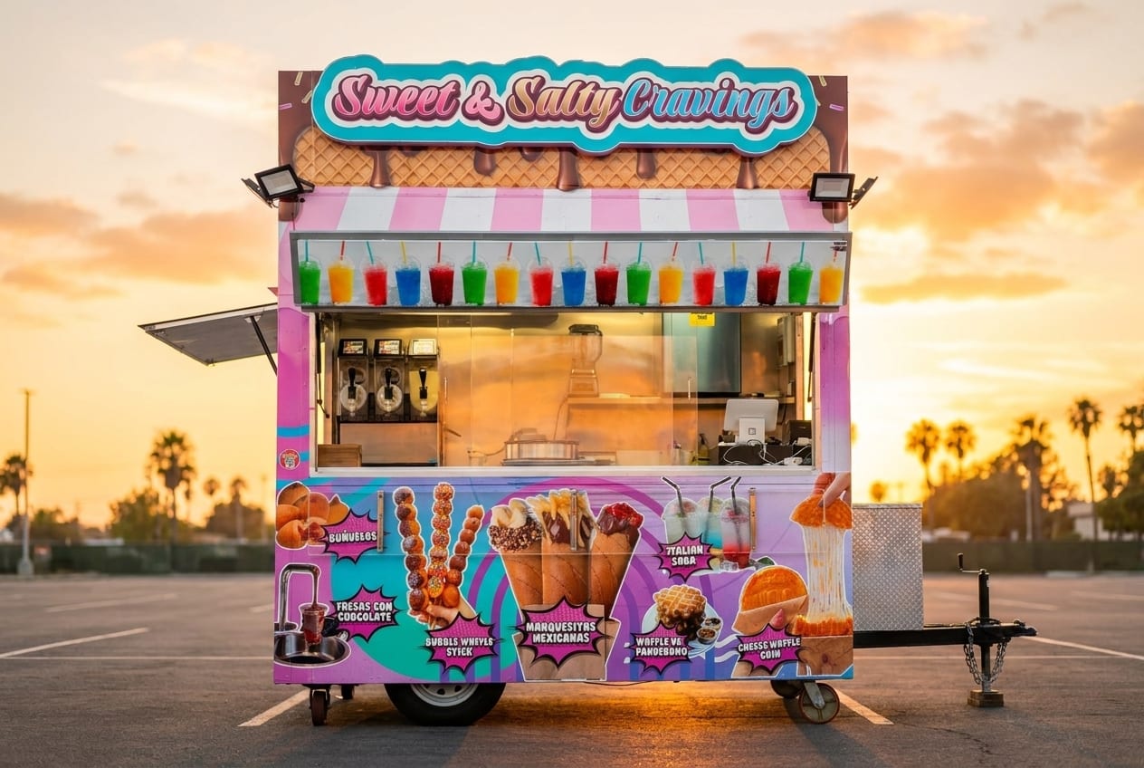 Sweet and Salty Cravings — Snacks / Desserts food truck at World Food Trucks
