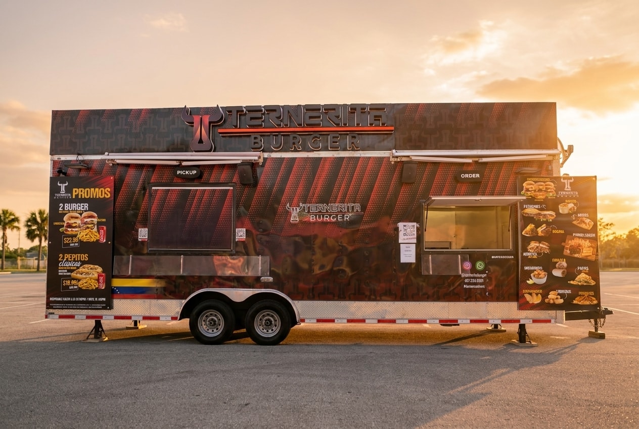 Ternerita Burger food truck at World Food Trucks Kissimmee