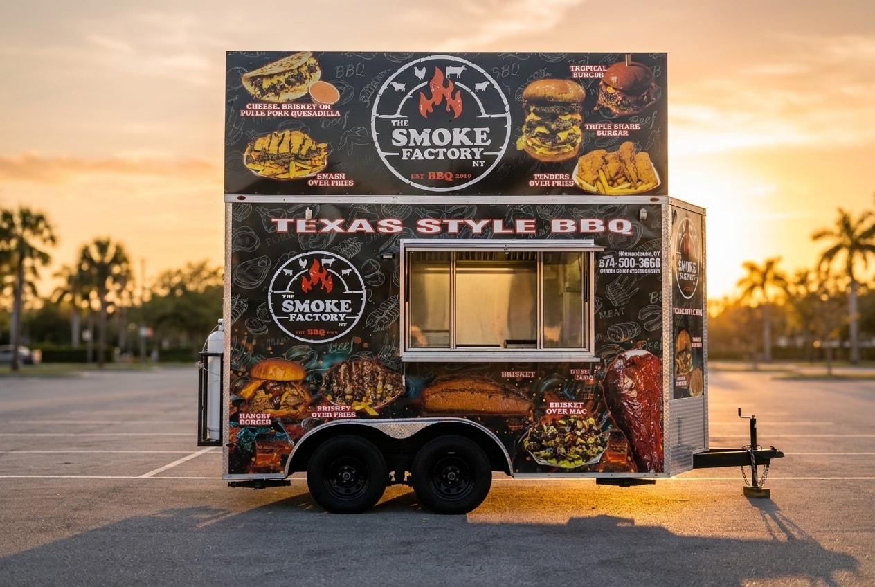 The Smoke Factory NY food truck at World Food Trucks Kissimmee