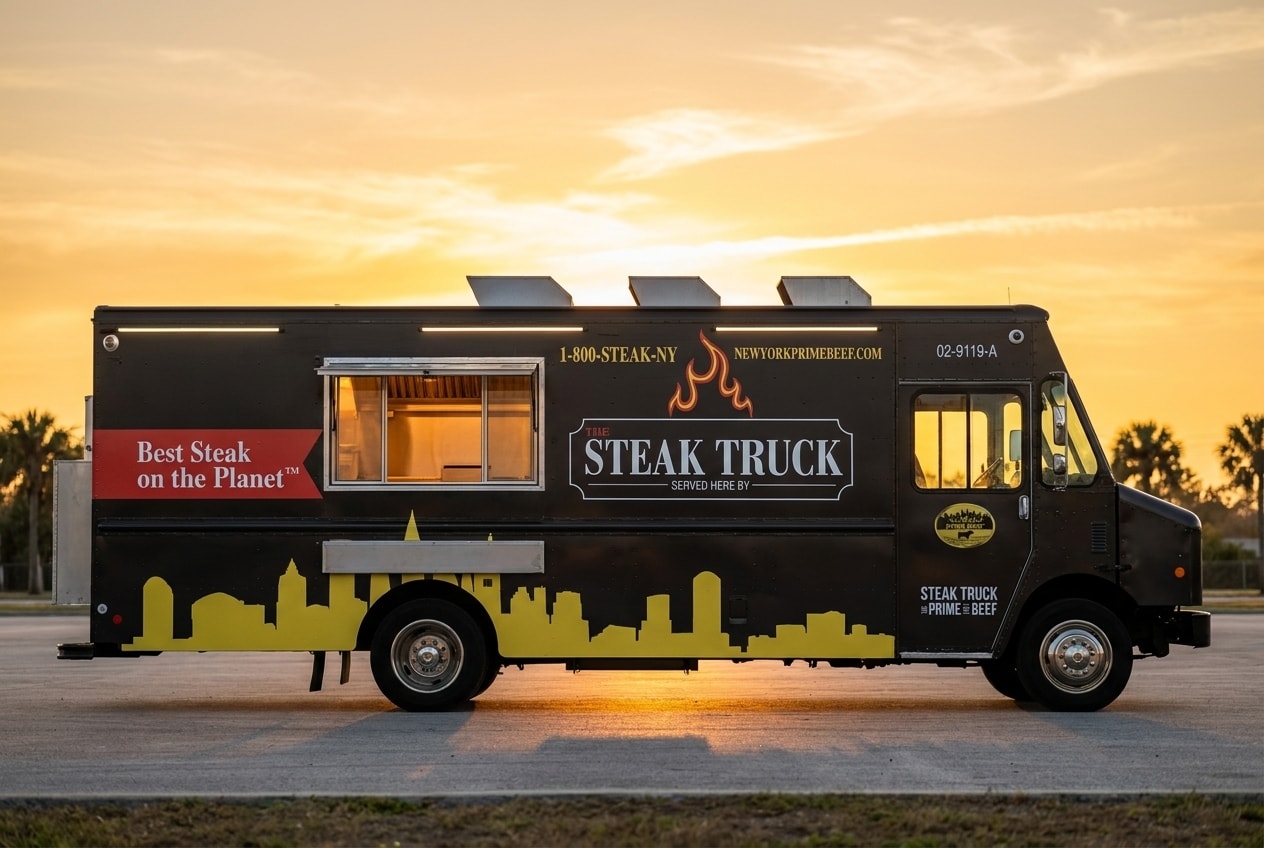 The Steak Truck food truck at World Food Trucks Kissimmee
