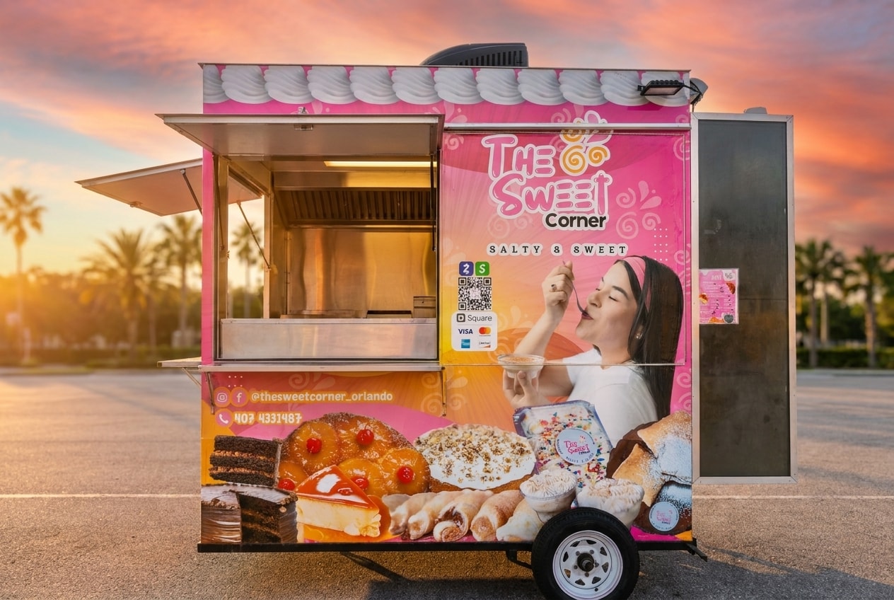The Sweet Corner food truck at World Food Trucks Kissimmee