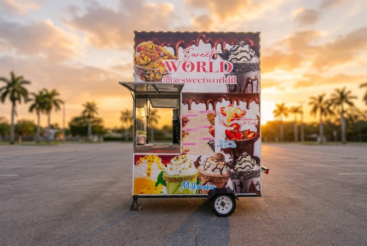 Tizana Cart - Sweet World food truck at World Food Trucks Kissimmee