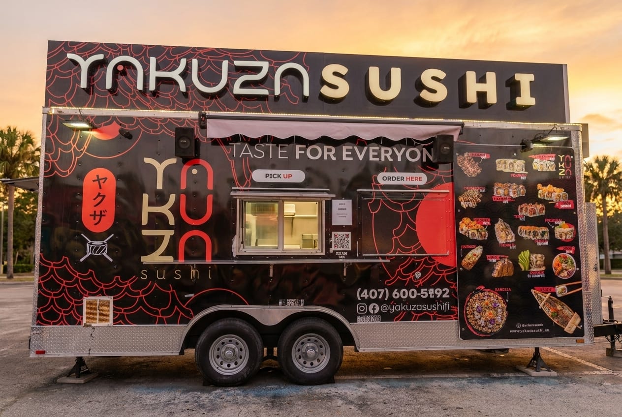 Yakuza Sushi — Japanese / Sushi food truck at World Food Trucks