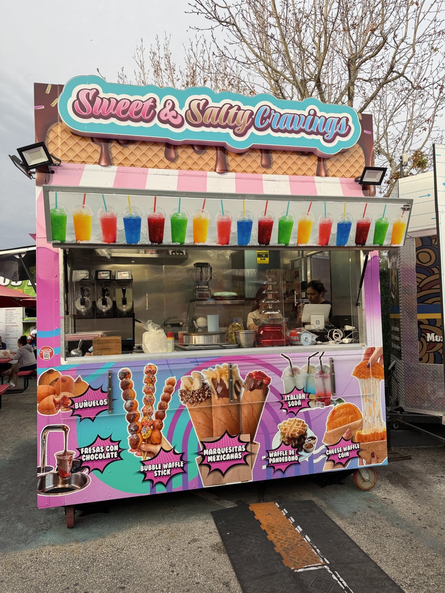 Sweet and Salty Cravings — Snacks / Desserts food truck at World Food Trucks