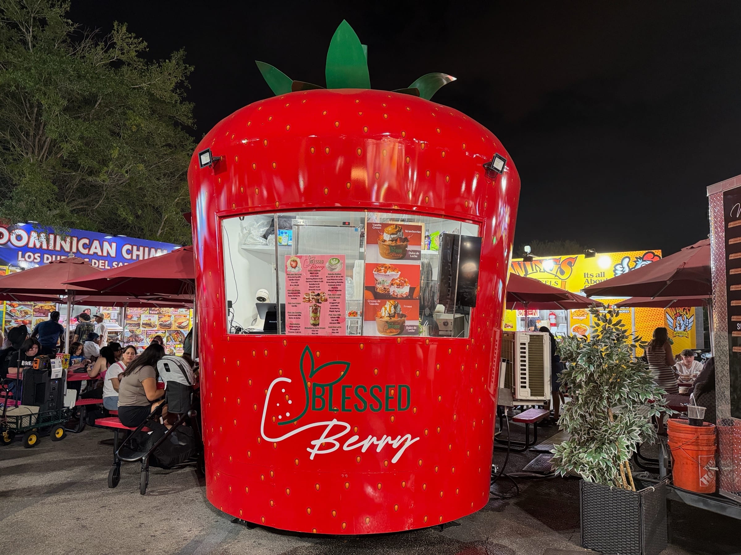Blessed Berry — Strawberry Treats food truck at World Food Trucks