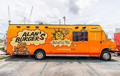 Alans Burgers food truck at World Food Trucks Kissimmee