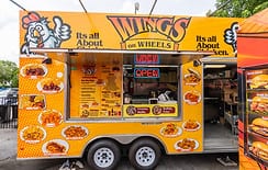 Wings On Wheels 2 — Chicken Wings food truck at World Food Trucks