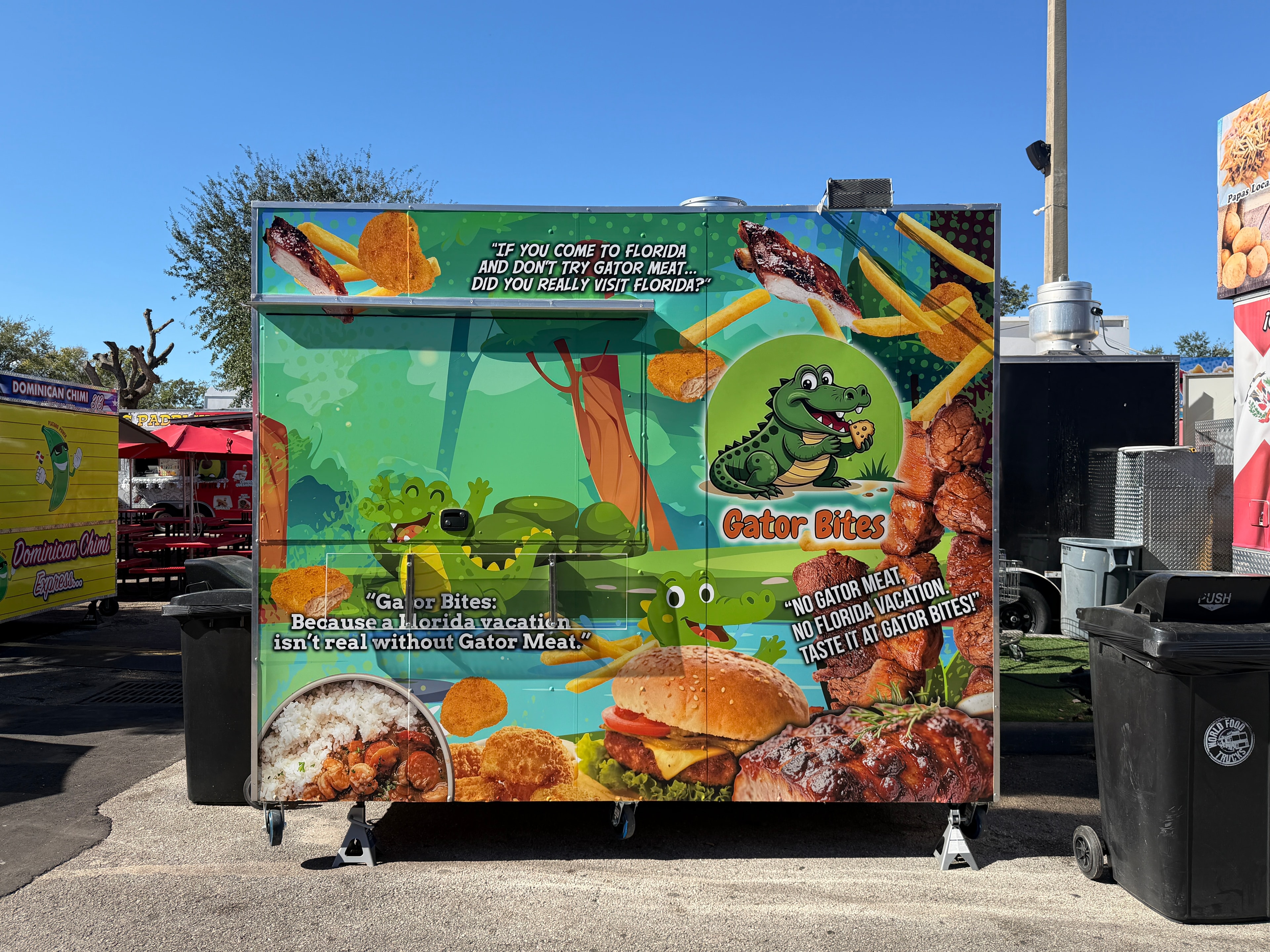 Crystal Fruits food truck at World Food Trucks Kissimmee
