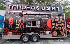 Yakuza Sushi food truck at World Food Trucks Kissimmee