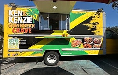 Ken & Kenzie Caribbean Crave food truck at World Food Trucks Kissimmee